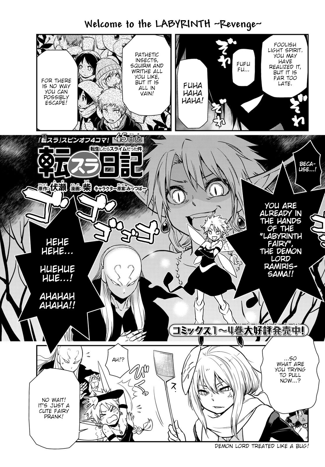 Tensura Nikki Tensei Shitara Slime Datta Ken Chapter 45 page 1 - Mangakakalot