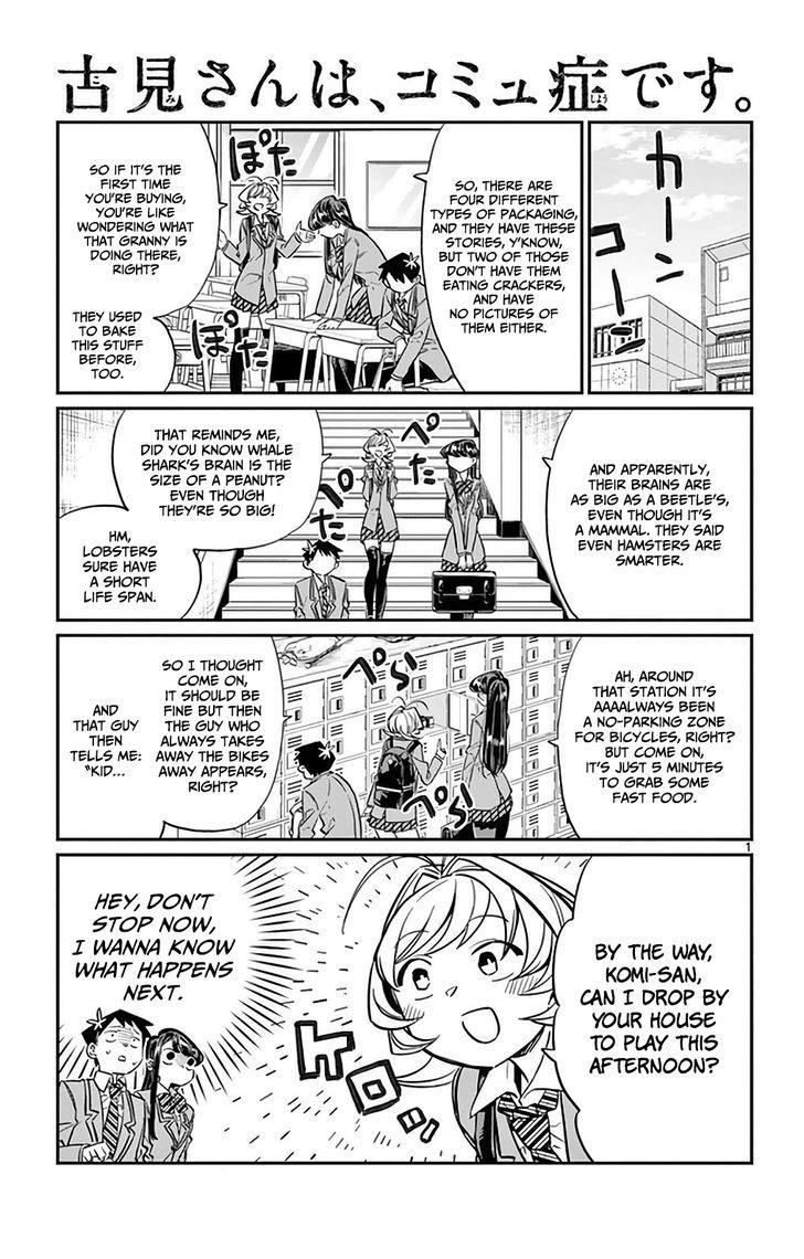 Komi-San Wa Komyushou Desu Vol.2 Chapter 22: Home Visit page 3 - Mangakakalot