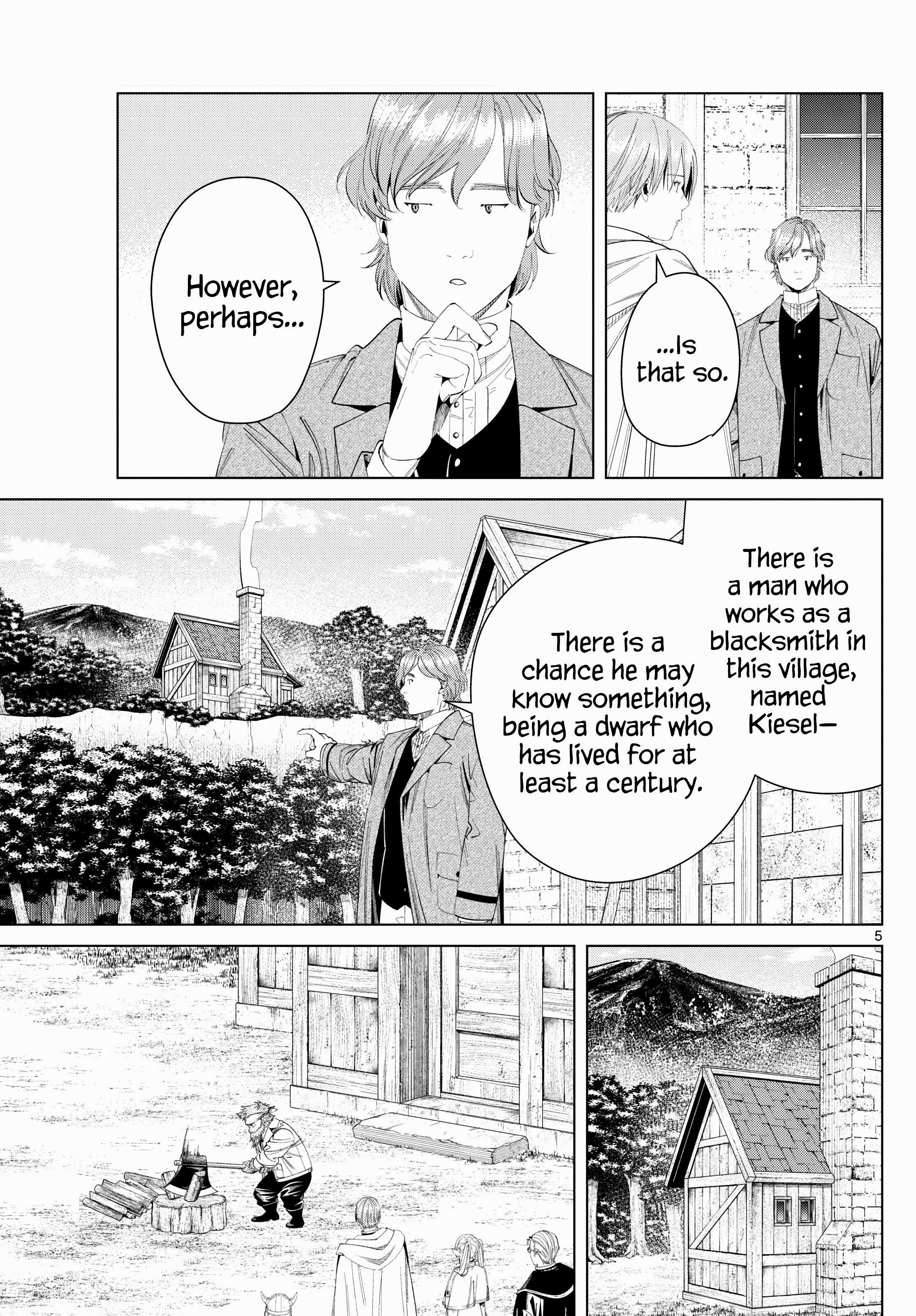 Sousou No Frieren Chapter 114: The Hero's Blade page 5 - Mangakakalot