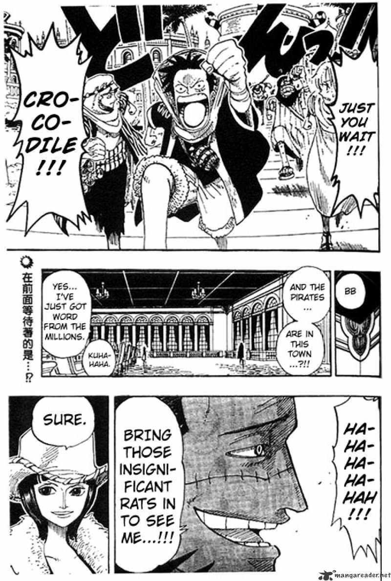 One Piece Chapter 168 : Rainbase, Town Of Dreams page 19 - Mangakakalot