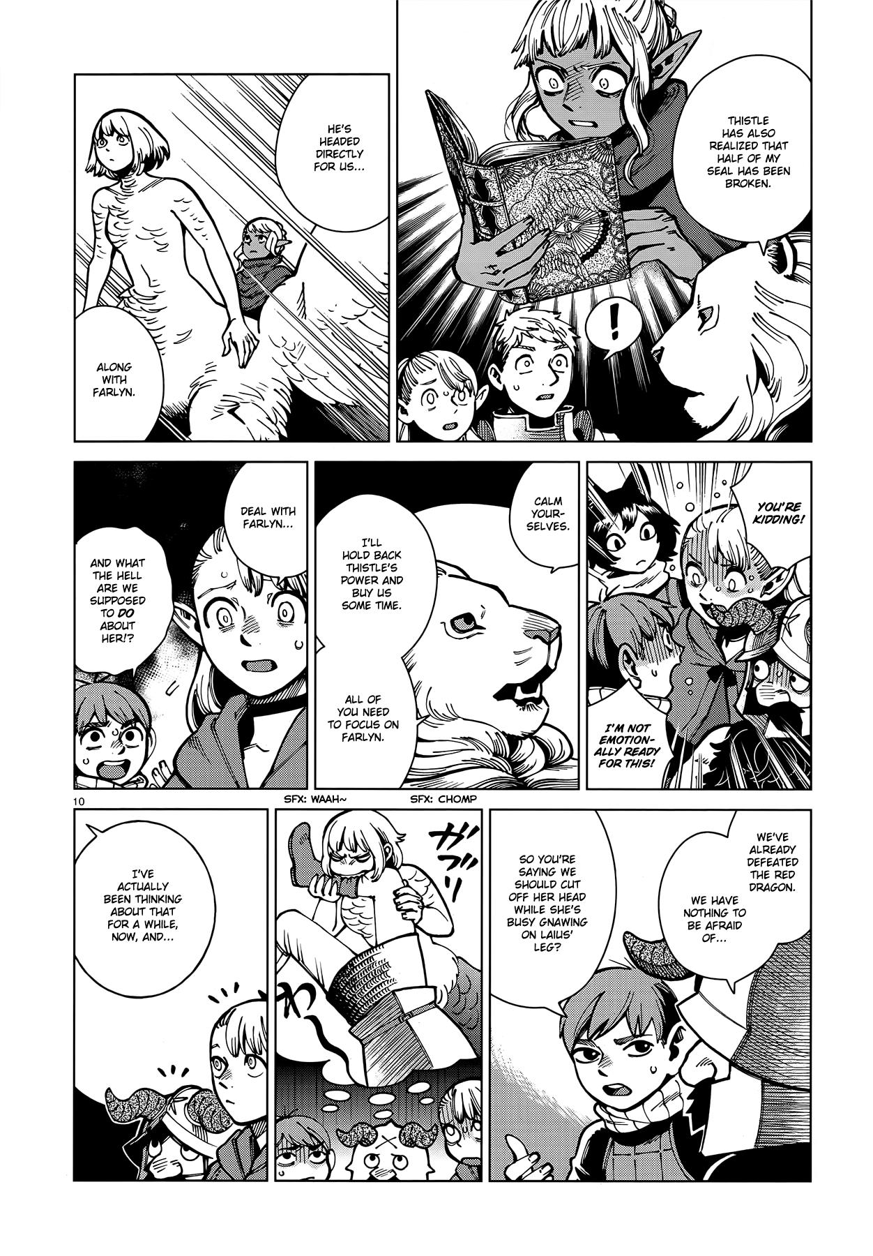 Dungeon Meshi Chapter 64: Rabbit page 10 - Mangakakalot
