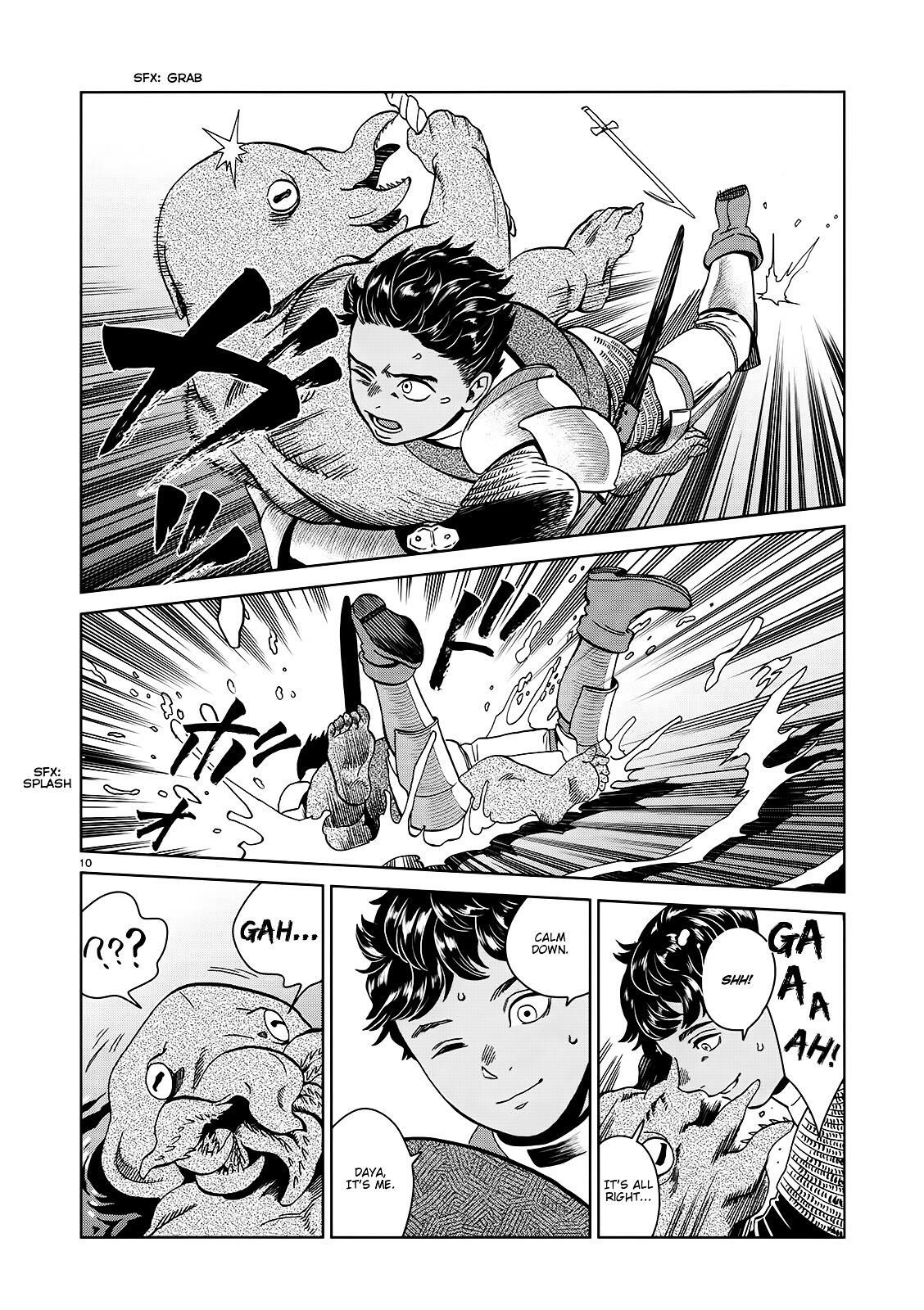 Dungeon Meshi Chapter 32 : Sea Serpent (Part 1) page 10 - Mangakakalot