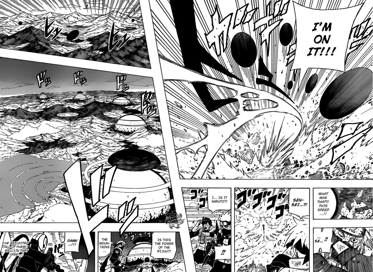 Vol.60 Chapter 571 – Tailed Beast Mode!! | 3 page