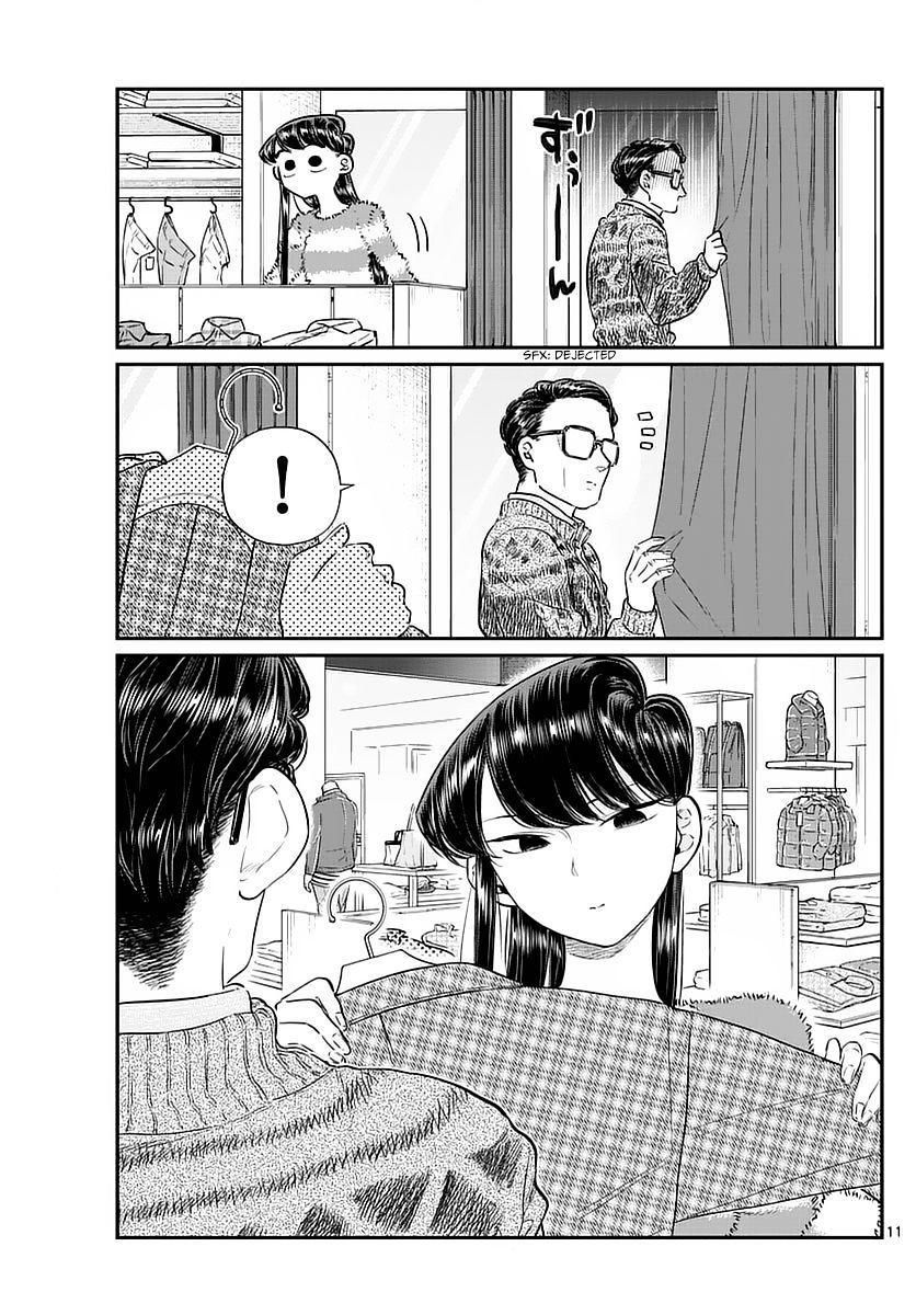 Komi-San Wa Komyushou Desu Vol.6 Chapter 74: Shopping With Dad page 11 - Mangakakalot