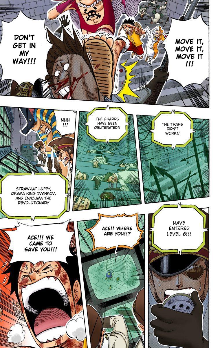 One Piece Digital Colored Comics Vol 55 Chapter 540 Level 6 Infinite Hell Mangakakalots Com