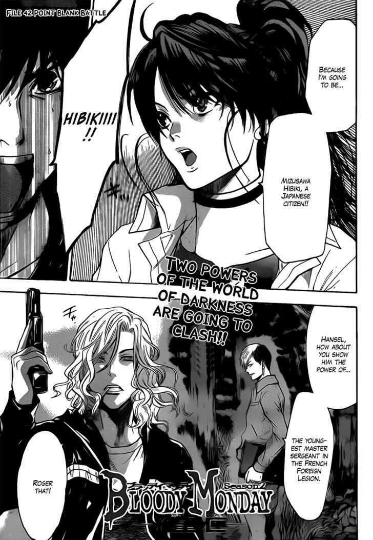 Kissmanga Read Manga Bloody Monday 2 Chapter Vol 3 Chapter 42 Point Blank Battle