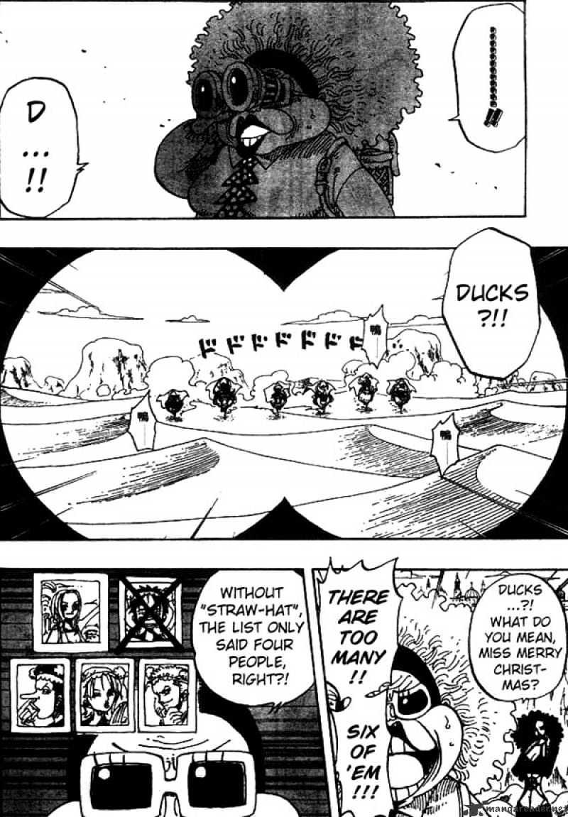 One Piece Chapter 181 : Super Spot-Billed Duck Quiz page 6 - Mangakakalot