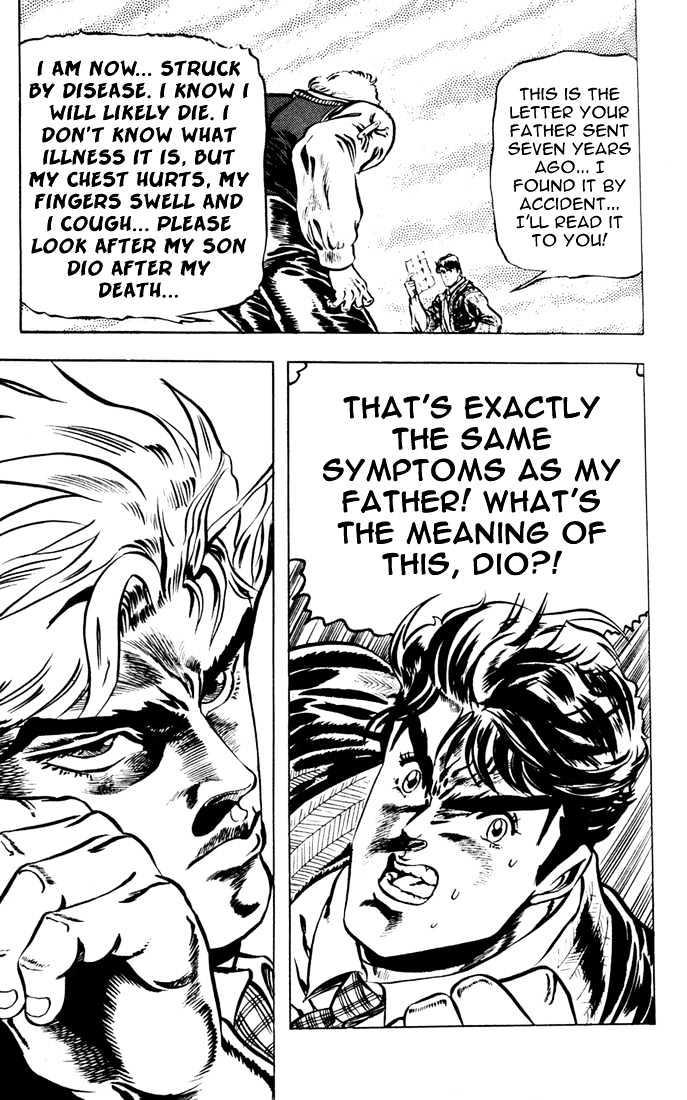 Jojo's Bizarre Adventure Vol.1 Chapter 6 : A Letter From The Past page 22 - 