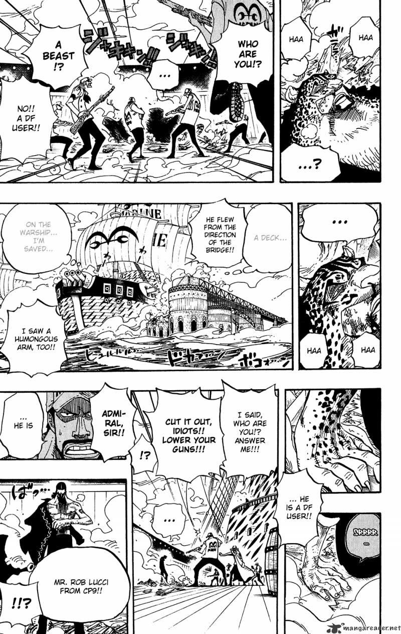 One Piece Chapter 422 : Rob Lucci page 9 - Mangakakalot