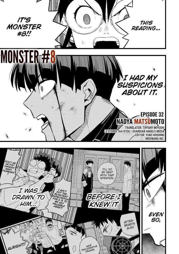 Kaiju No. 8 Chapter 32 page 1 - Mangakakalot