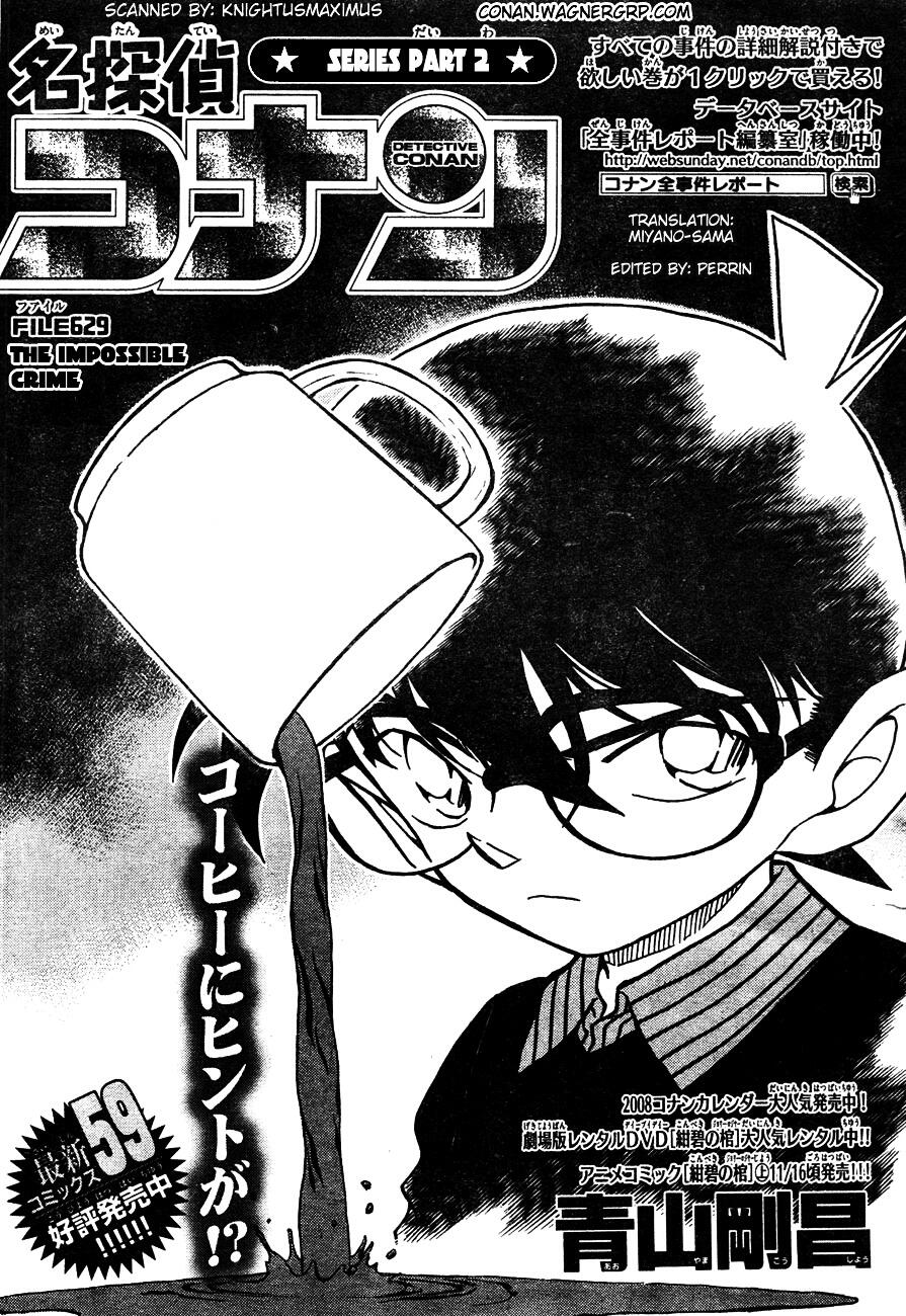 Read Detective Conan Chapter 629 Manga Online Free At Mangastream Mobi