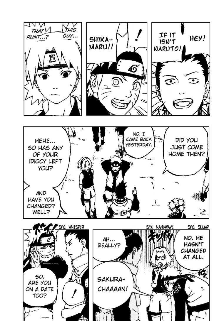 Naruto Vol.28 Chapter 247 : The Sand's Invaders  