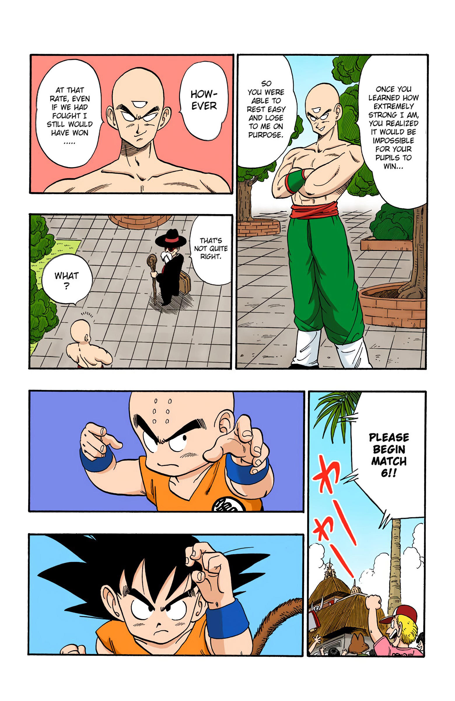 Dragon Ball - Full Color Edition Vol.11 Chapter 125: Goku Vs. Kuririn page 6 - Mangakakalot