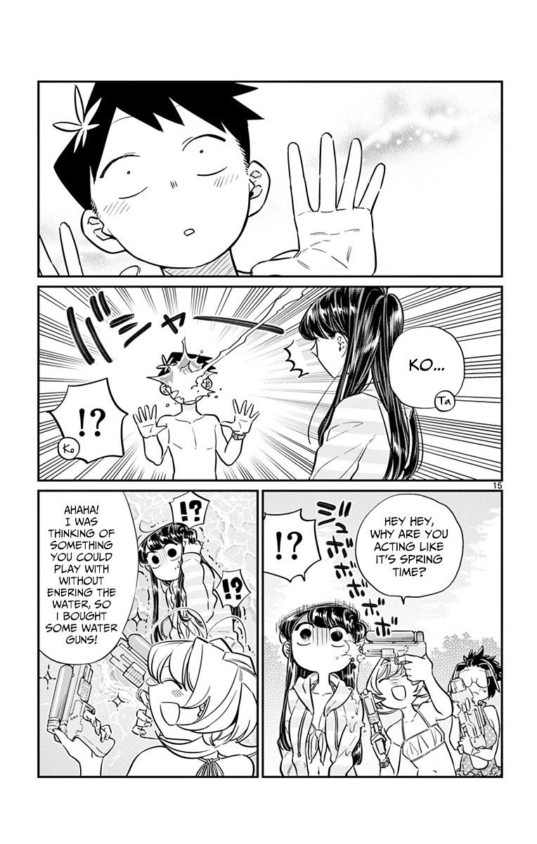 Komi-San Wa Komyushou Desu Vol.3 Chapter 40: Just A Graze page 15 - Mangakakalot