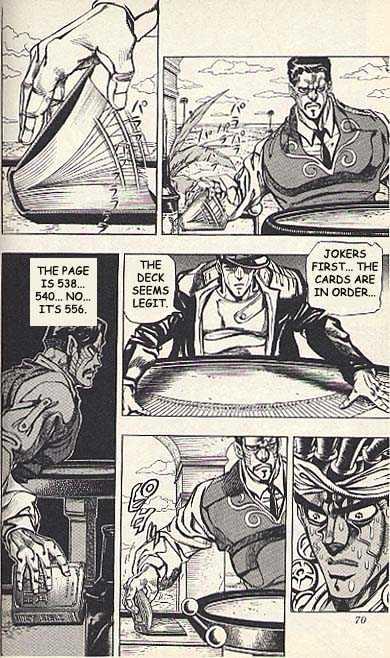 Jojo's Bizarre Adventure Vol.23 Chapter 214 : D'arby The Gambler Pt.4 page 2 - 