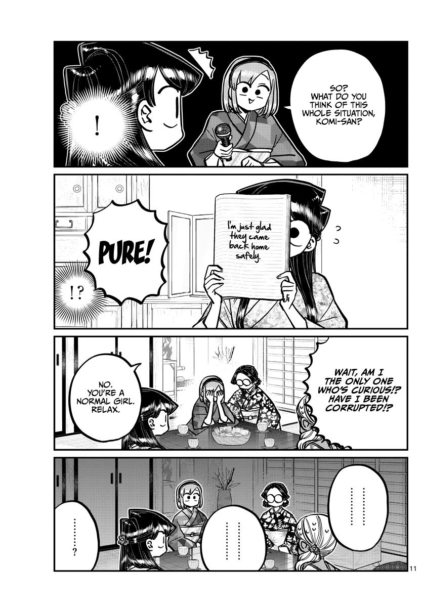 Komi-San Wa Komyushou Desu Chapter 265: Girls Meeting After The Return. page 11 - Mangakakalot