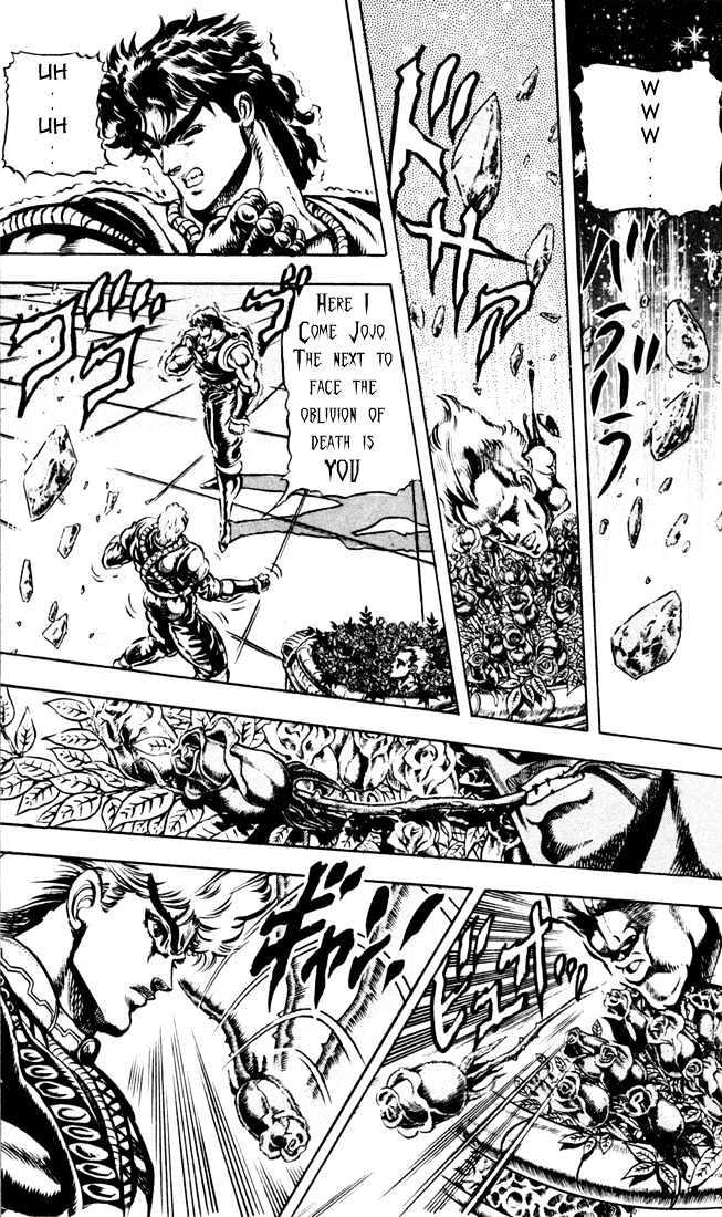 Jojo's Bizarre Adventure Vol.5 Chapter 38 : Thunder Cross Split Attack page 16 - 