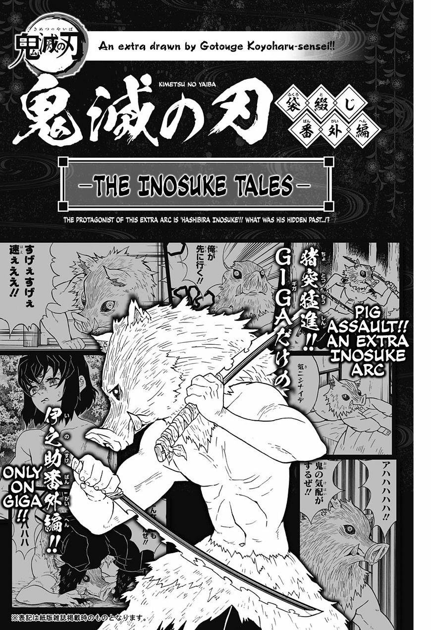 Read Kimetsu No Yaiba Chapter 71 5 Jump Giga Extra The Inosuke Tales Manganelo