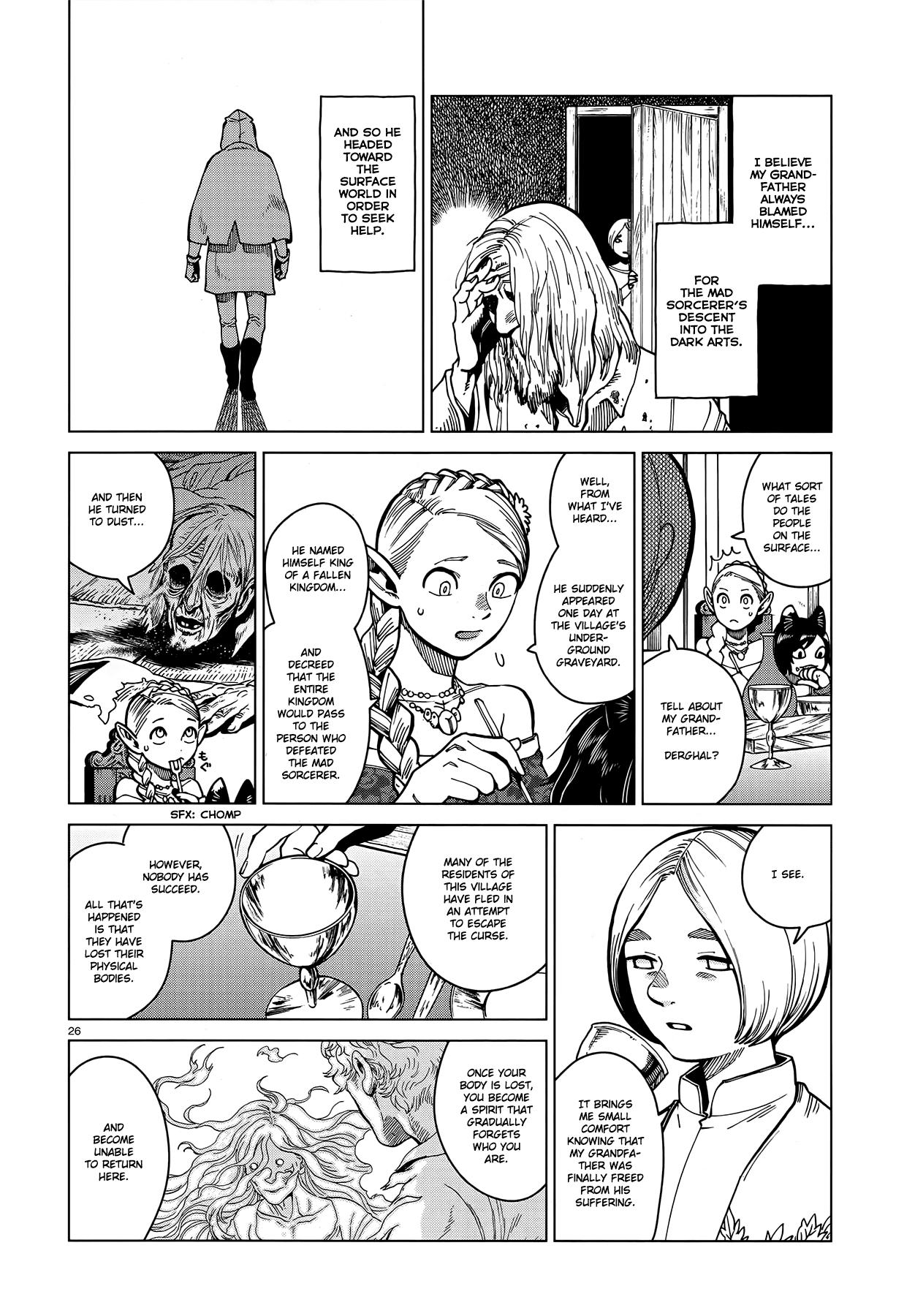 Dungeon Meshi Chapter 46: Golden Land page 25 - Mangakakalot