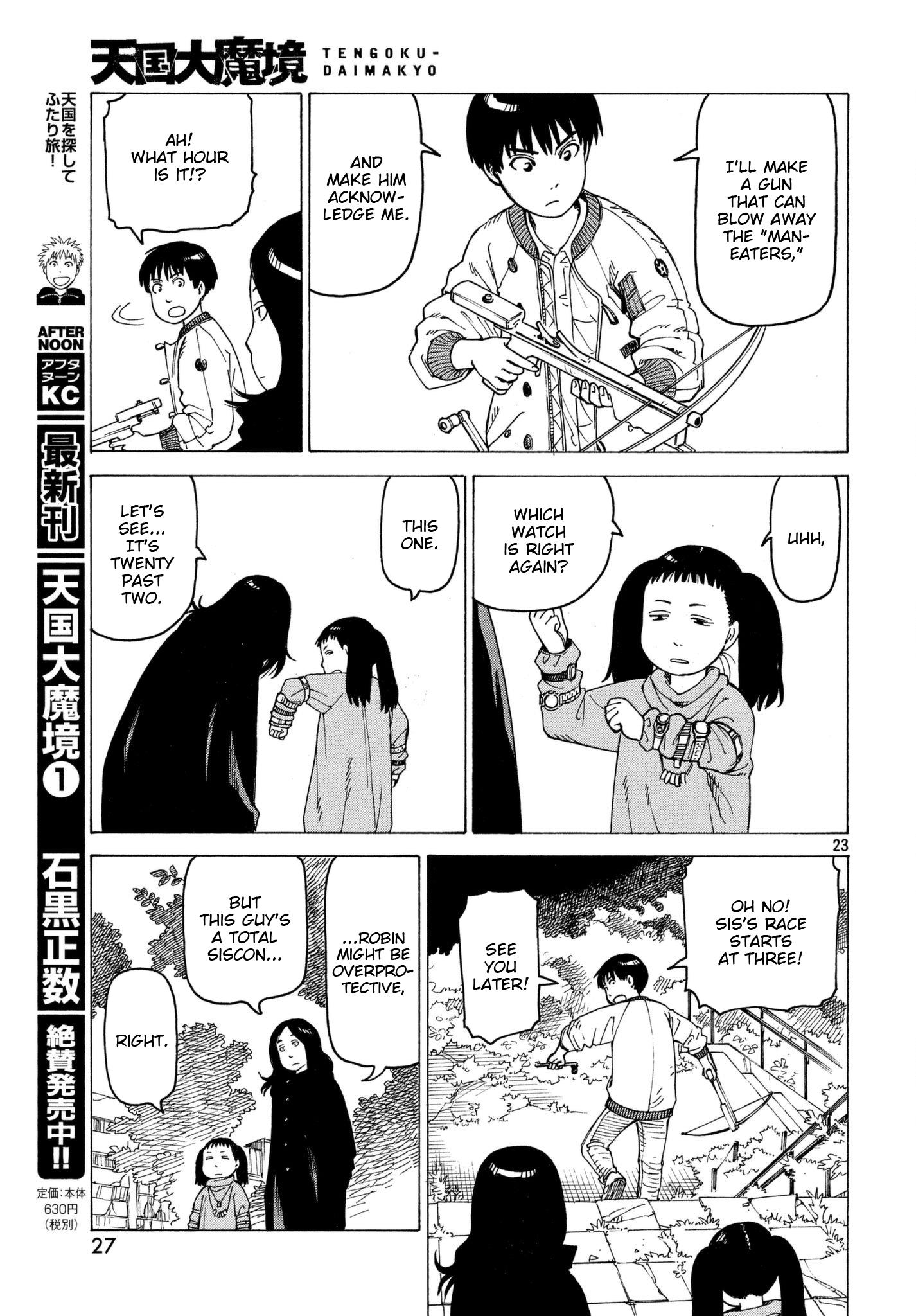 Tengoku Daimakyou Chapter 8: Kiriko Takehaya page 23 - Mangakakalot