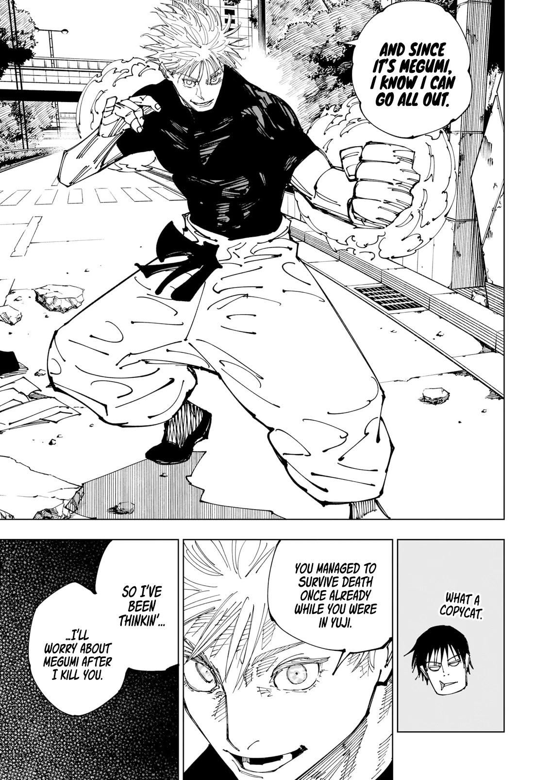 Jujutsu Kaisen Chapter 224: The Decisive Battle In The Uninhabited, Demon-Infested Shinjuku ② page 4 - Mangakakalot