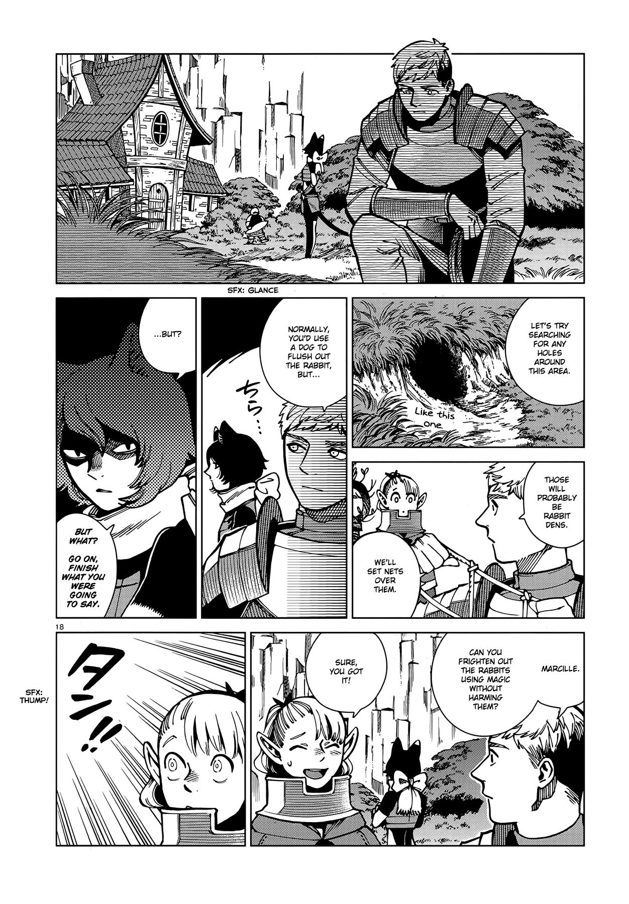 Dungeon Meshi Chapter 64: Rabbit page 18 - Mangakakalot