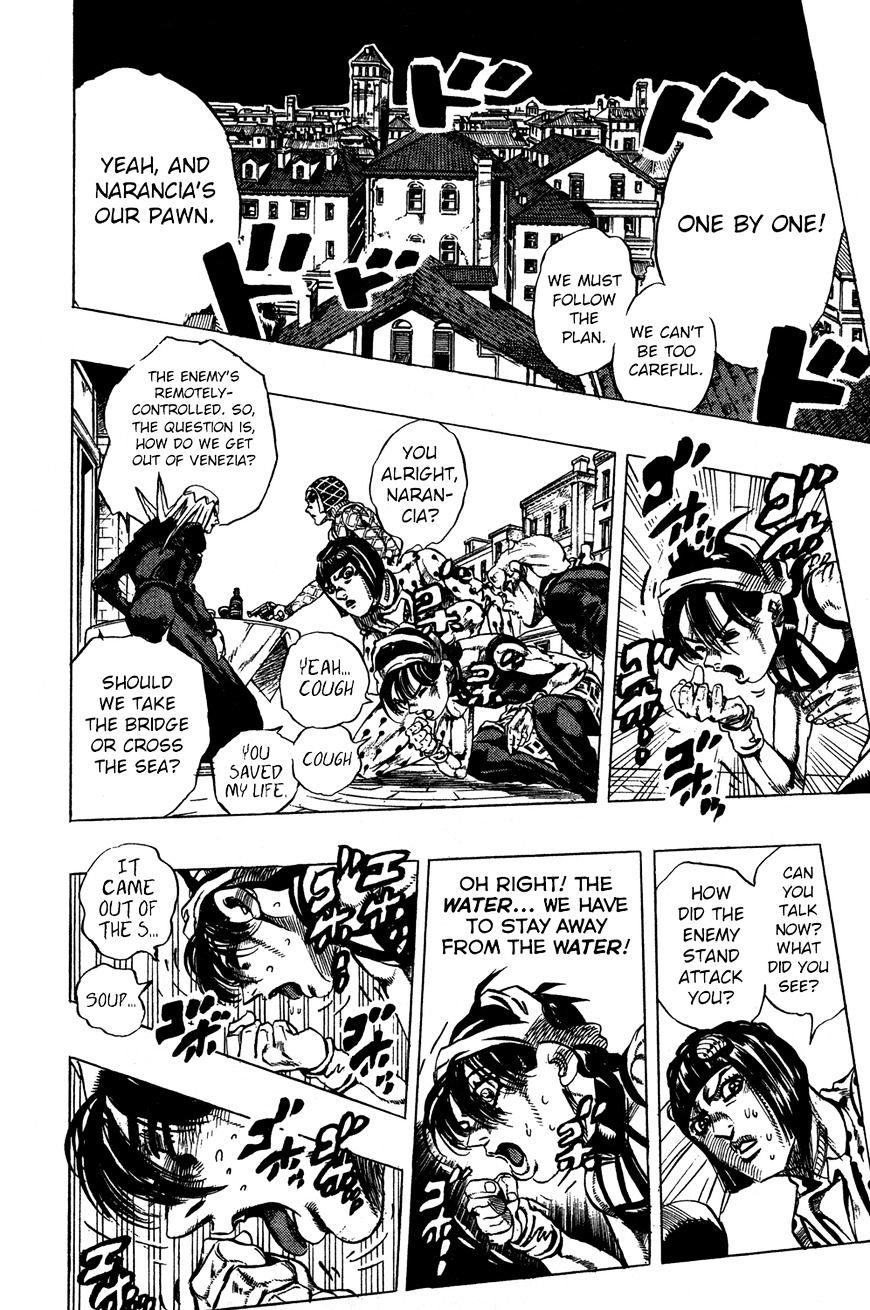 Jojo's Bizarre Adventure Vol.56 Chapter 525 : Clash And Taking Head - Part 1 page 16 - 