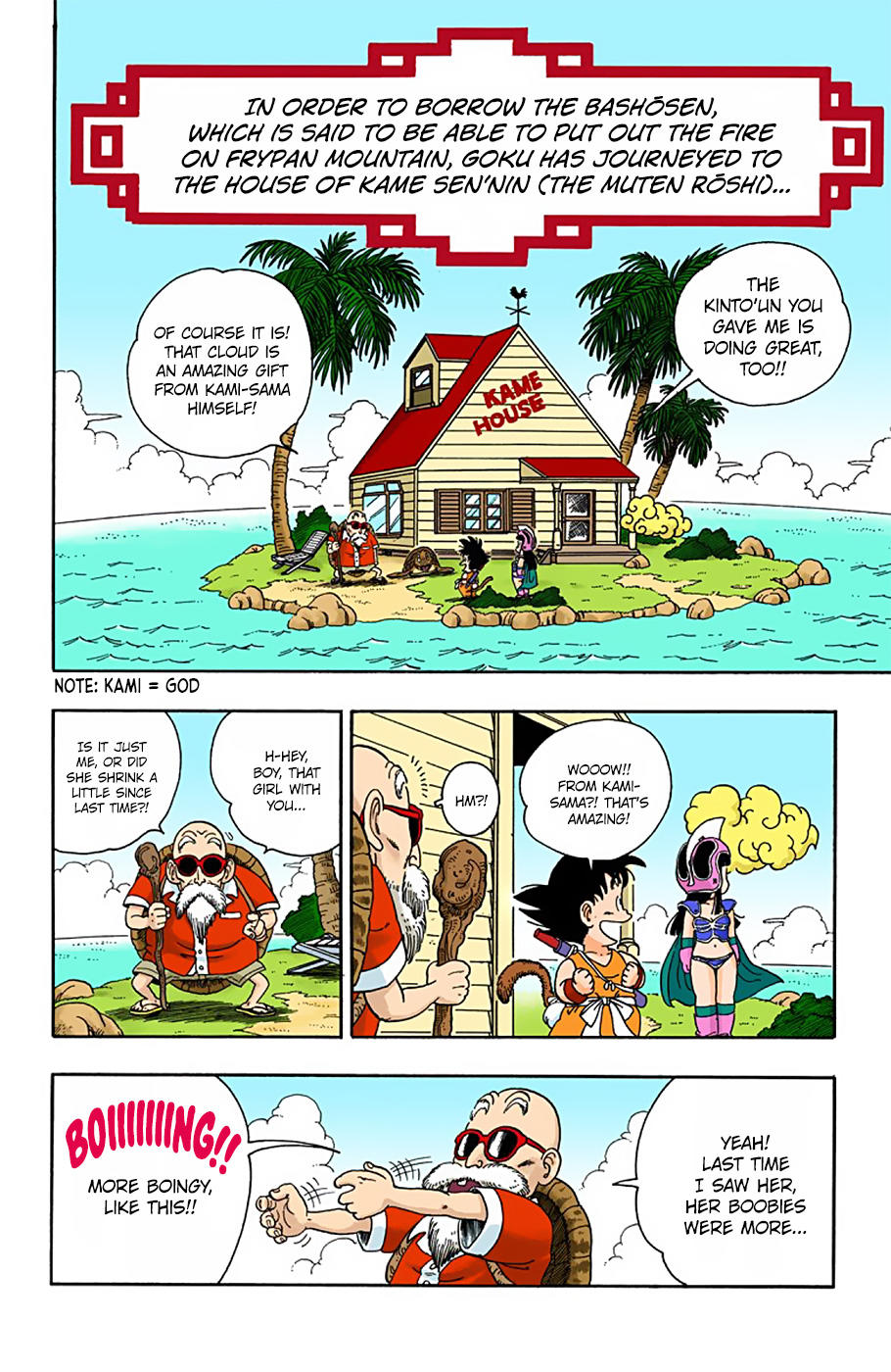 Dragon Ball - Full Color Edition Vol.1 Chapter 13: Kame Sen'nin's Bashо̄sen page 1 - Mangakakalot