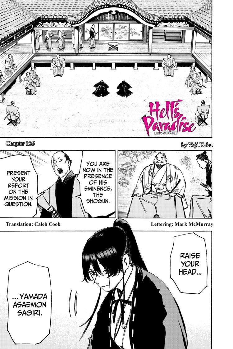 Hell's Paradise: Jigokuraku Chapter 126 page 1 - Mangakakalot