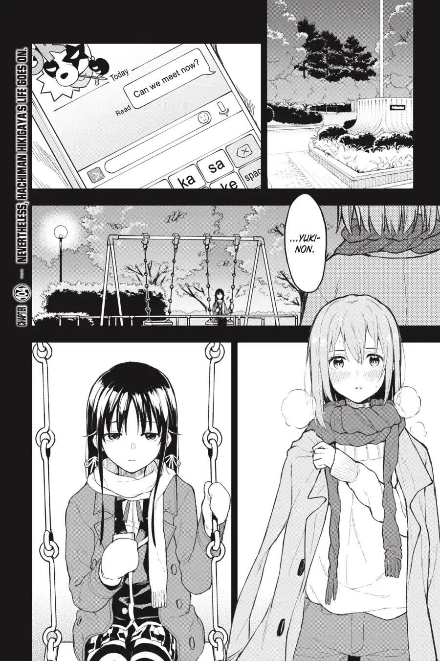 Read Yahari Ore No Seishun Rabukome Wa Machigatte Iru. @ Comic Manga on  Mangakakalot