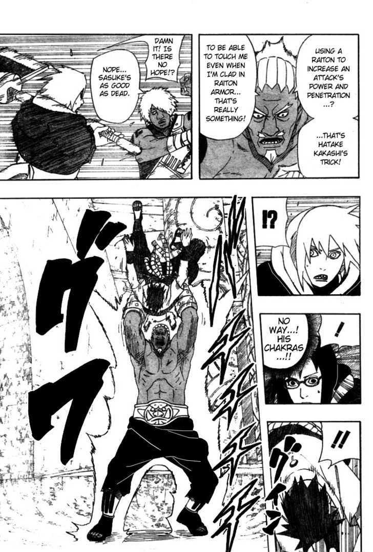 Vol.49 Chapter 463 – Sasuke vs. the Raikage!! | 3 page