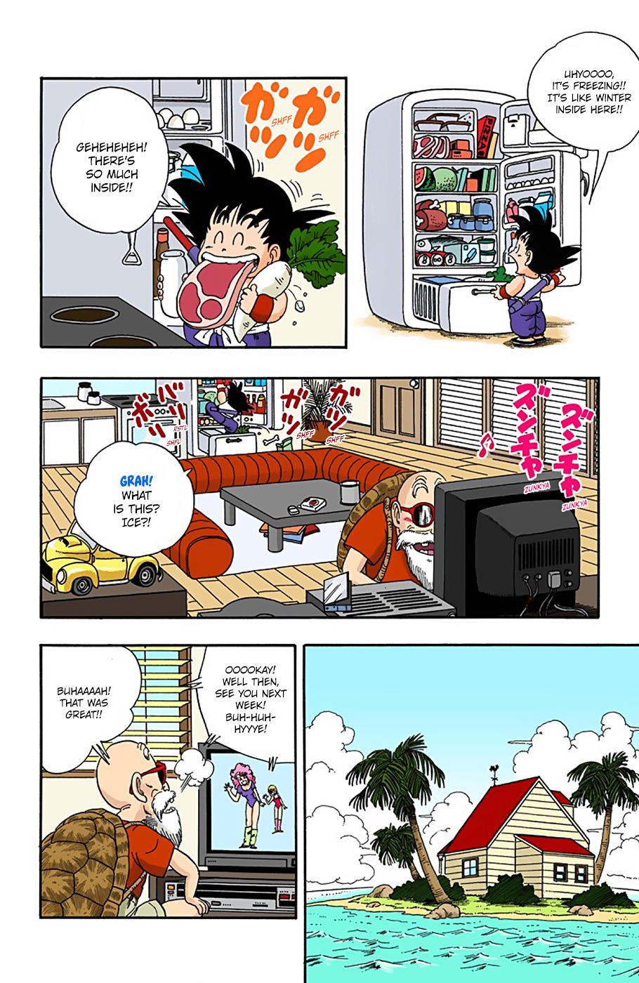 Dragon Ball - Full Color Edition Vol.2 Chapter 24: Kame Sen'nin's Training Fee page 8 - Mangakakalot