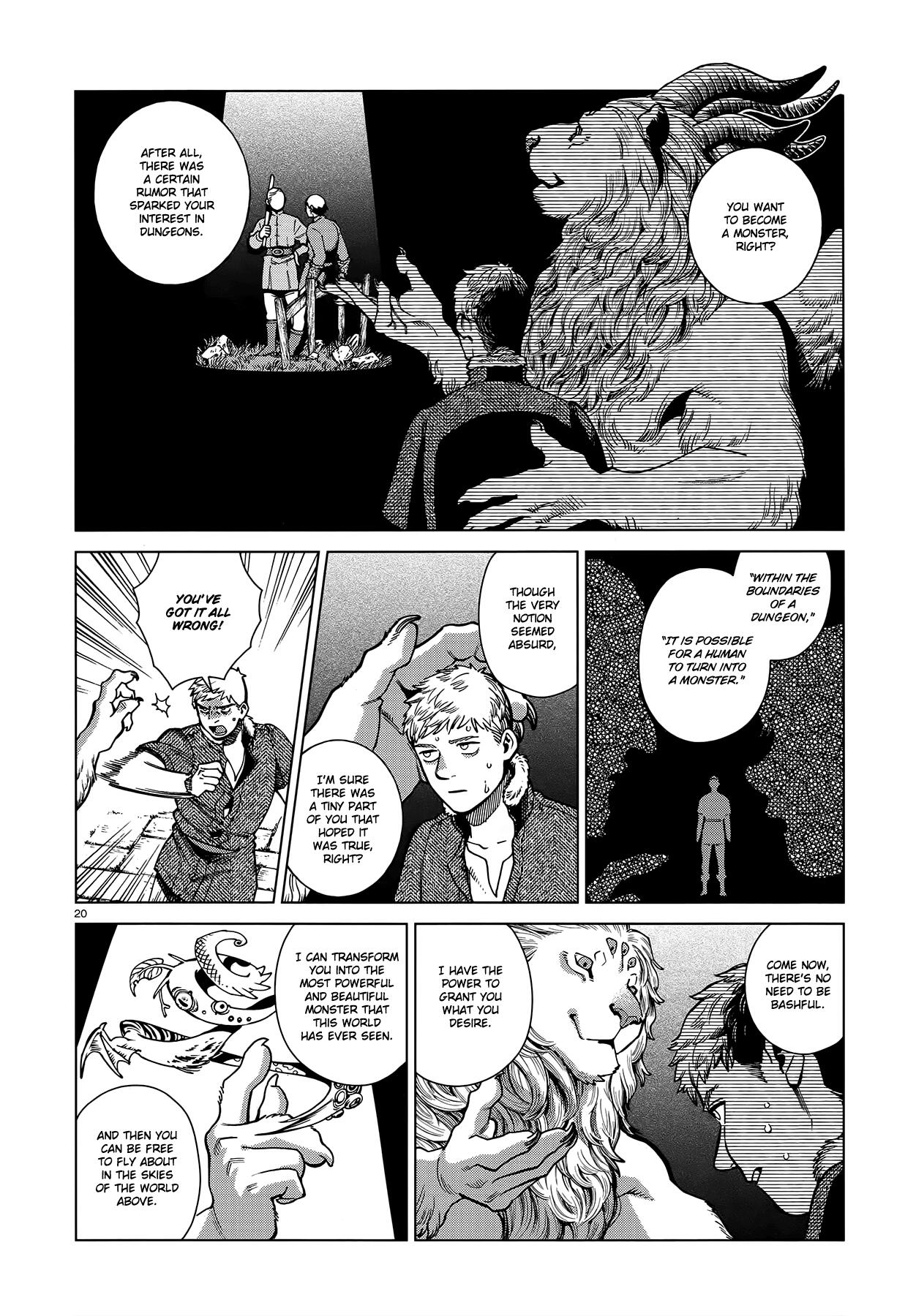 Dungeon Meshi Chapter 88: Winged Lion Iii page 20 - Mangakakalot