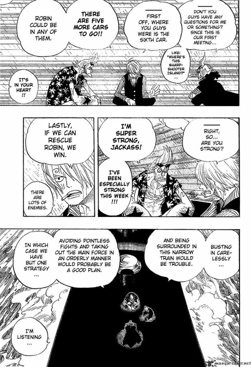 One Piece Chapter 368 : Sea Train Battle Game page 4 - Mangakakalot