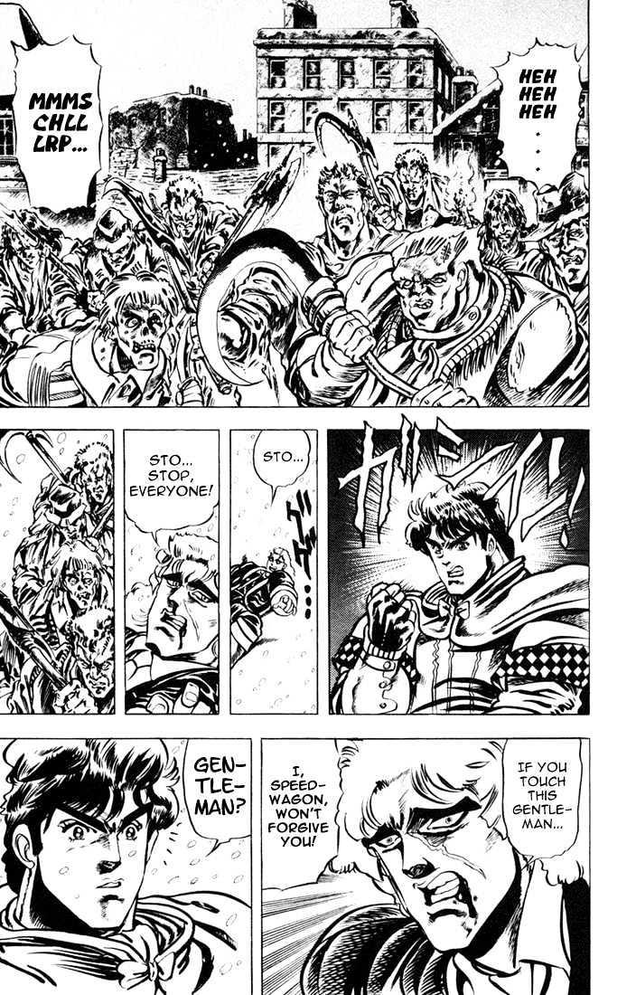 Jojo's Bizarre Adventure Vol.2 Chapter 9 : The Live Subject Test On The Mask page 13 - 