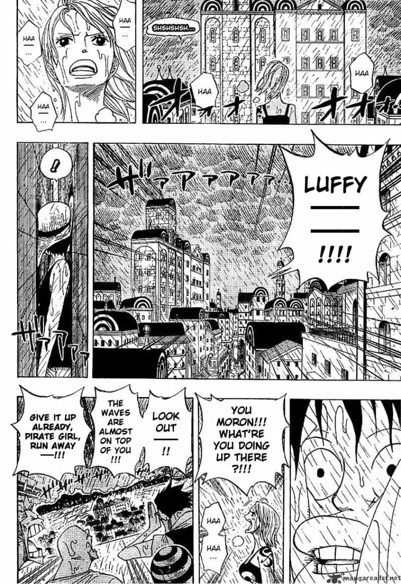 One Piece Chapter 363 : Aqua Laguna page 6 - Mangakakalot