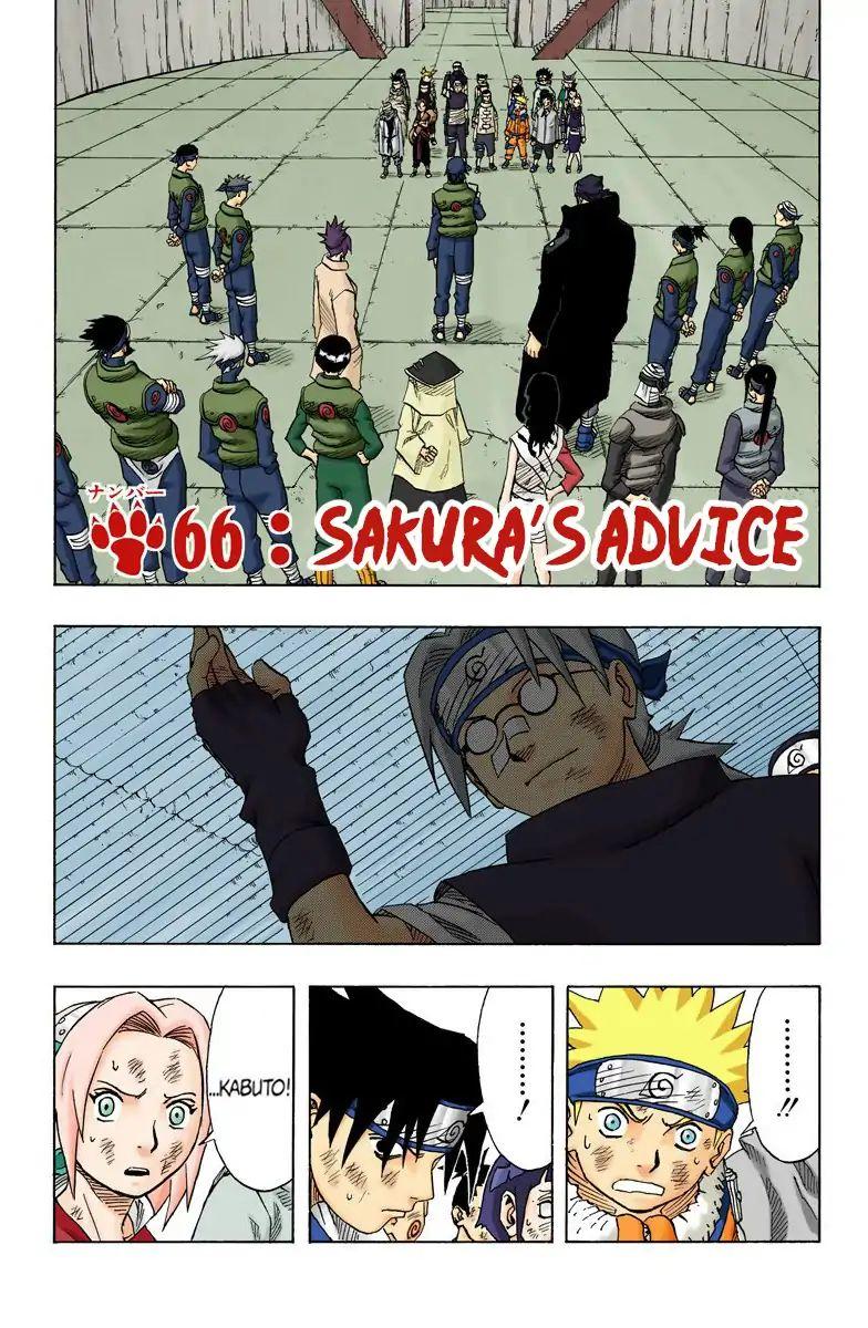 Read Naruto - Full Color Vol.8 Chapter 66: Sakura's Advice on Mangakakalot