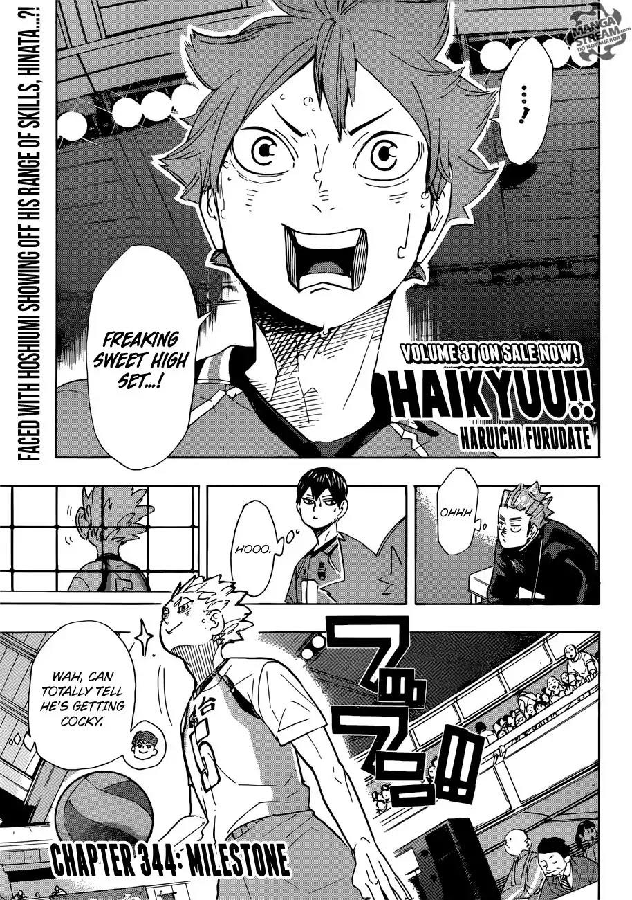 Read Haikyuu!! Chapter 392 - Manganelo