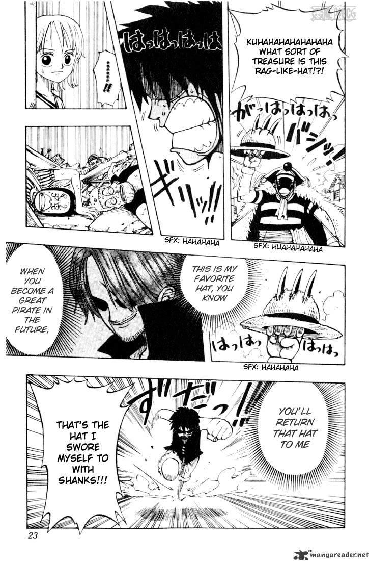 One Piece Chapter 18 : Buggy The Clown Pirate page 22 - Mangakakalot