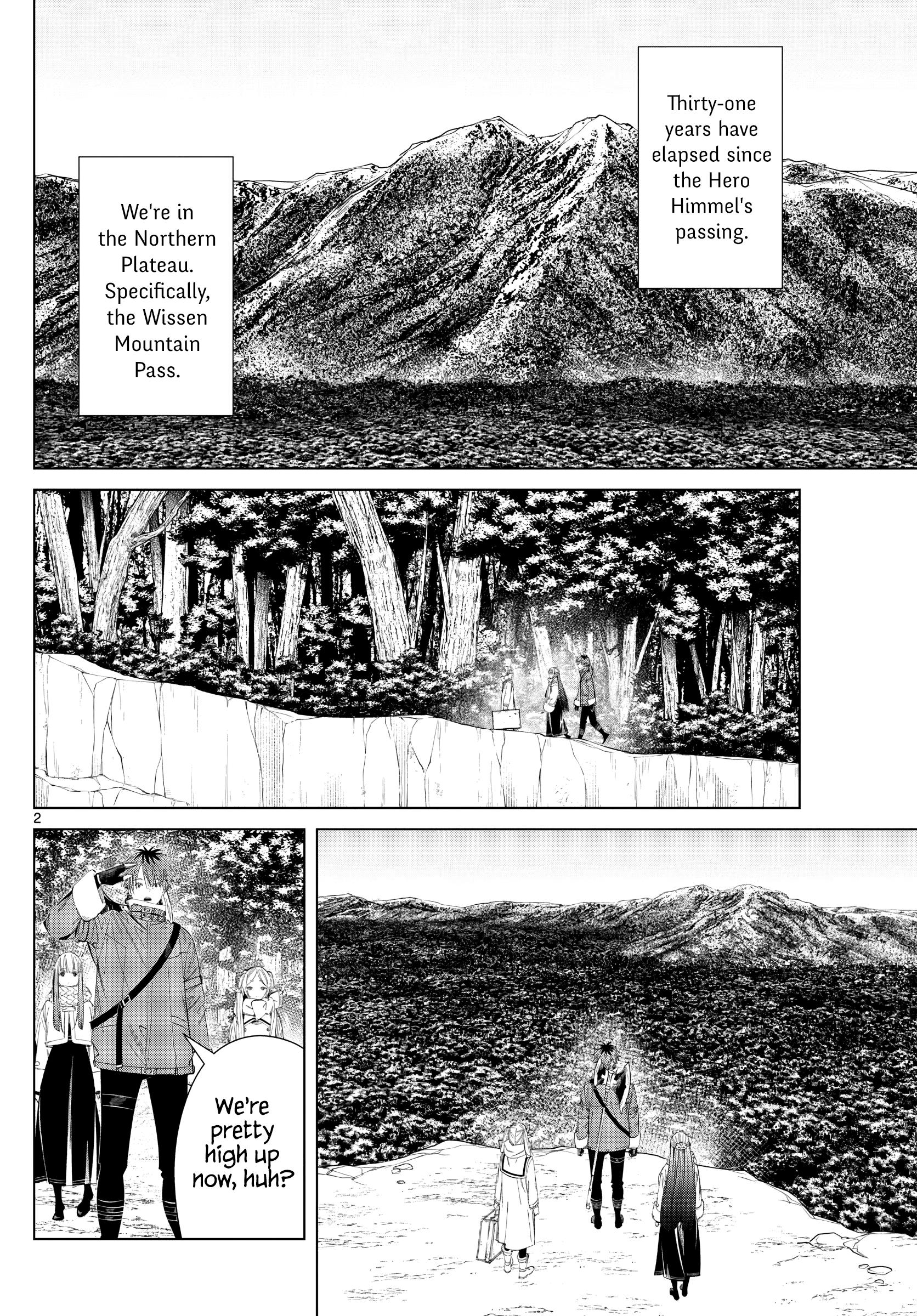 Sousou No Frieren Chapter 106: Sky Range Dragon page 2 - Mangakakalot