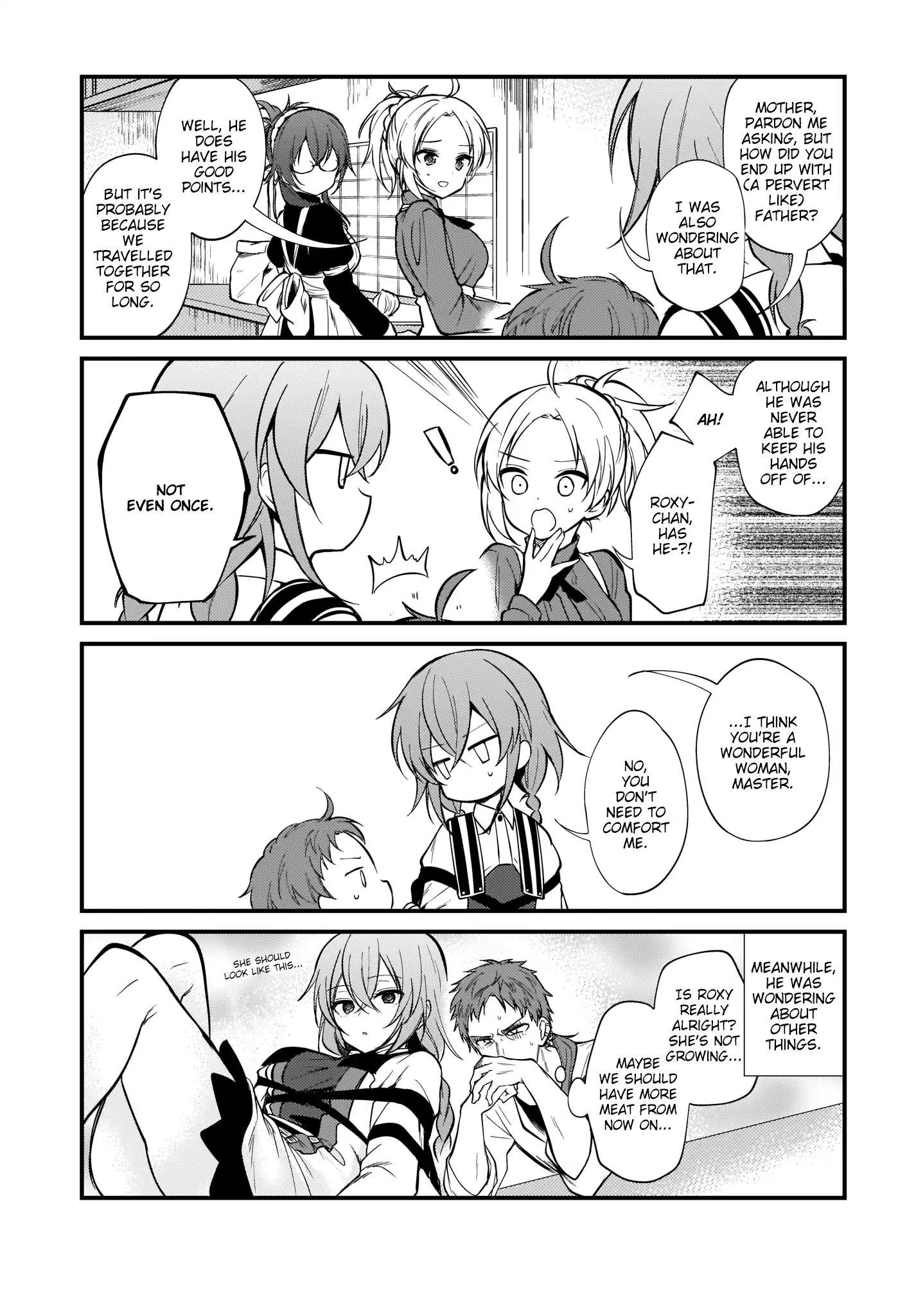 MUSHOKU TENSEI: EVEN IF IT'S A 4-KOMA, I'LL GET SERIOUS chapter-1 Page 13