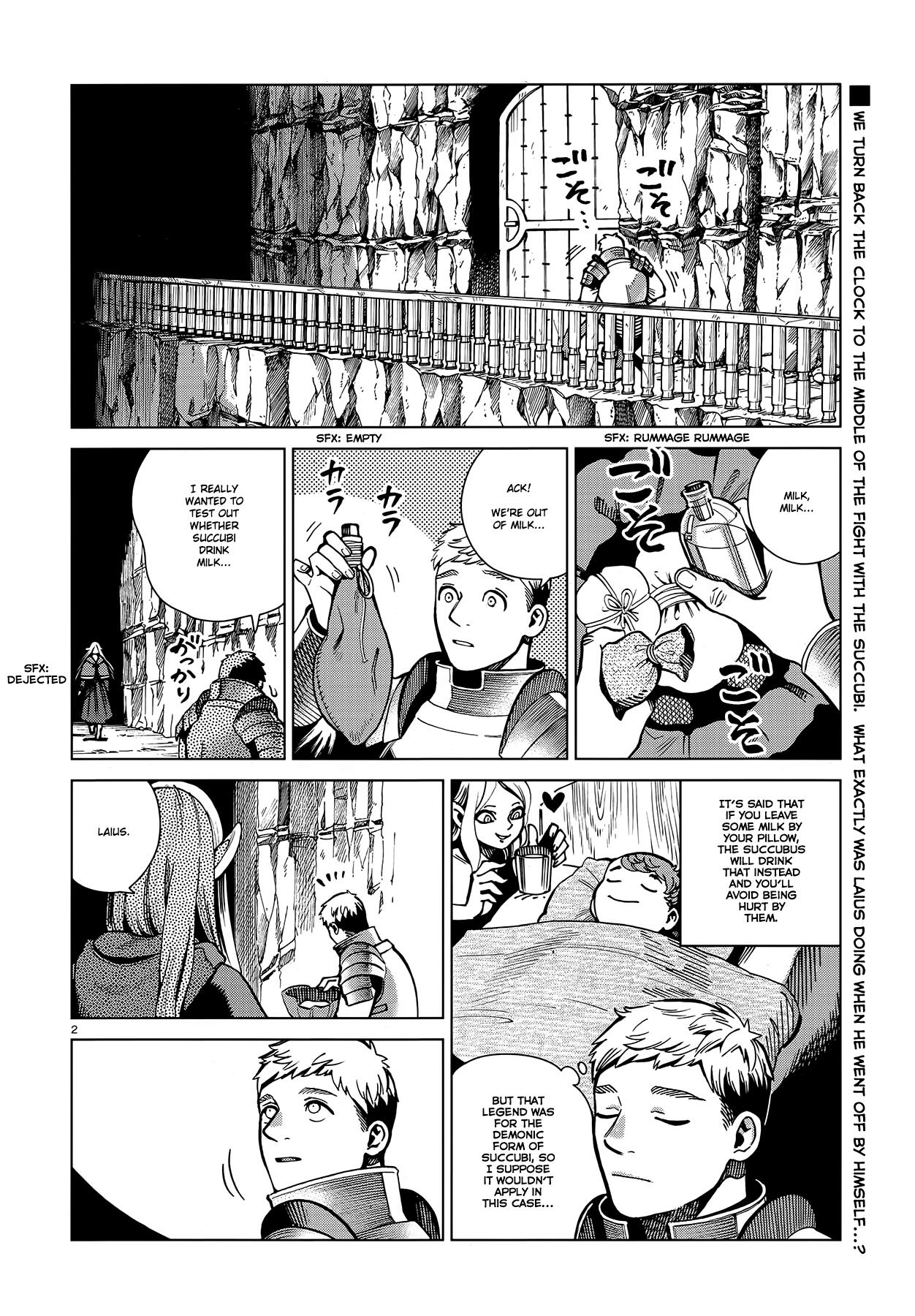 Dungeon Meshi Chapter 60: Winged Lion page 2 - Mangakakalot