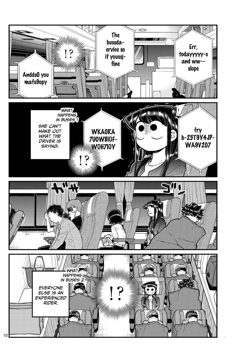 Komi-San Wa Komyushou Desu Vol.13 Chapter 183: Express Bus page 10 - Mangakakalot