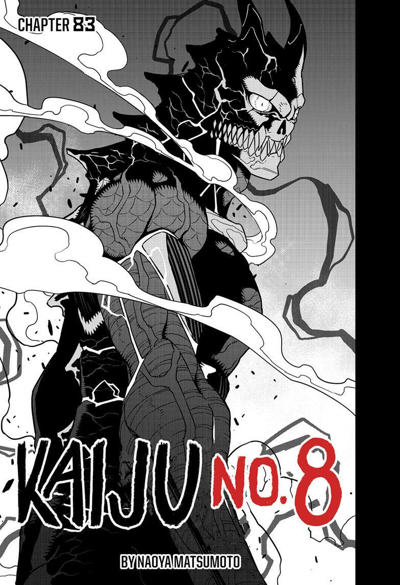 Kaiju No. 8 Chapter 83 page 1 - Mangakakalot