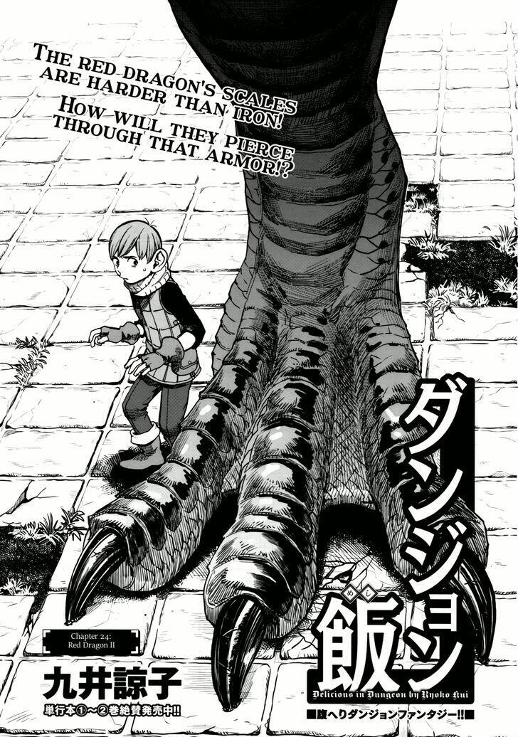 Dungeon Meshi Chapter 24 : Red Dragon Ii page 1 - Mangakakalot