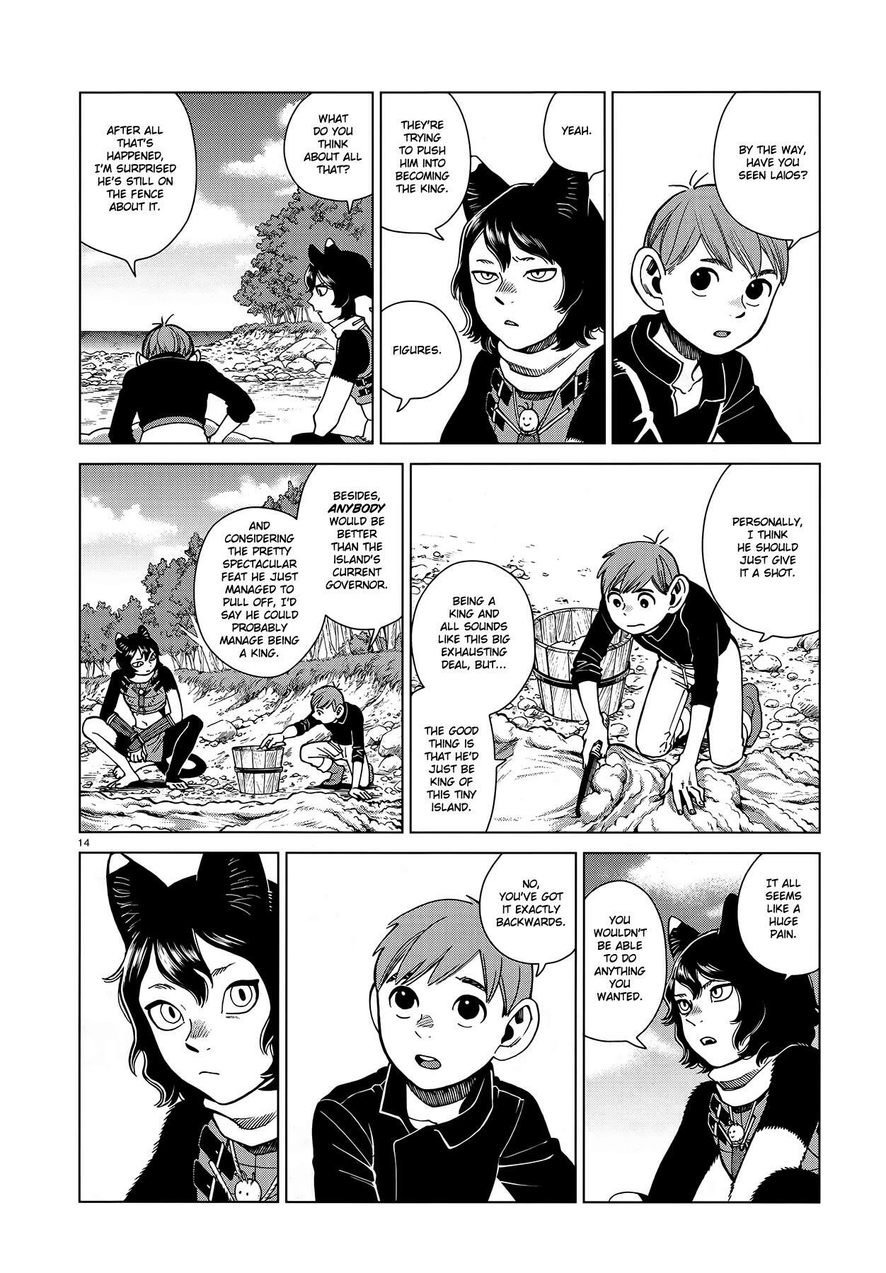 Dungeon Meshi Chapter 95: Falin Iii page 14 - Mangakakalot