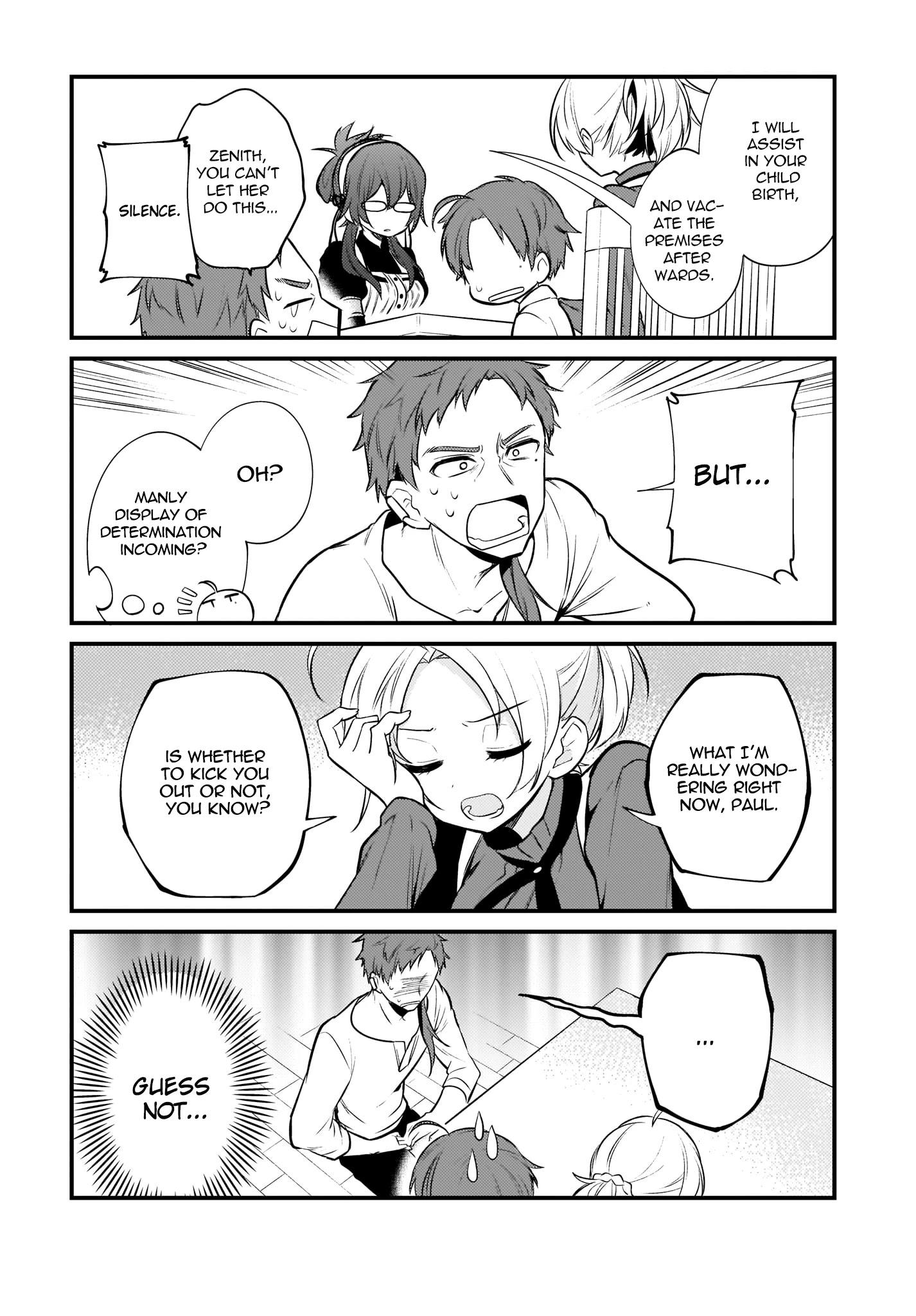 MUSHOKU TENSEI: EVEN IF IT'S A 4-KOMA, I'LL GET SERIOUS chapter-5 Page 4