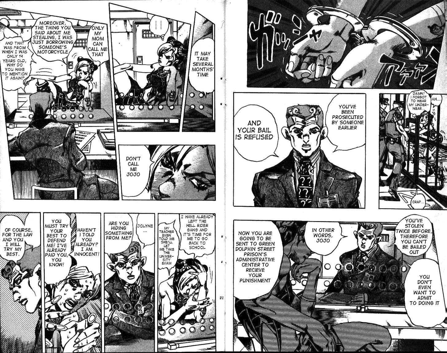 Jojo's Bizarre Adventure Vol.64 Chapter 595 : Stone Ocean (1) page 10 - 