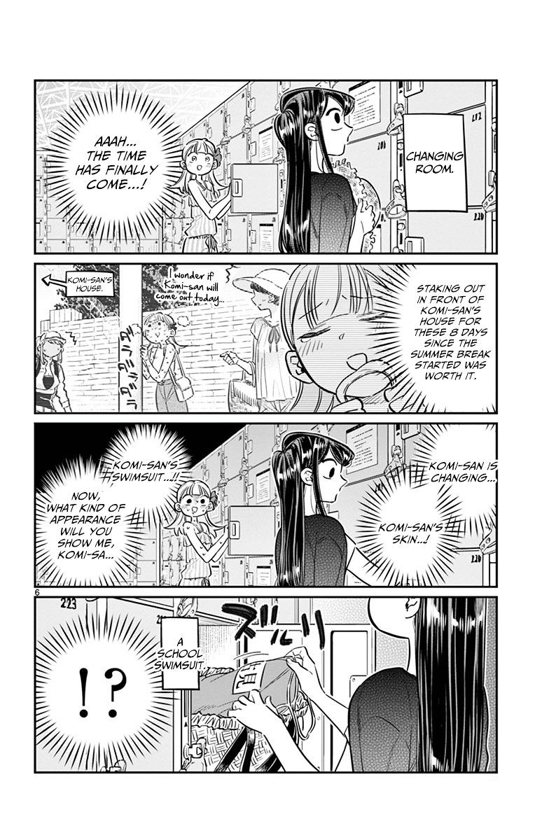 Komi-San Wa Komyushou Desu Vol.3 Chapter 39: Pool page 6 - Mangakakalot
