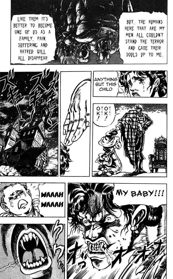 Jojo's Bizarre Adventure Vol.4 Chapter 36 : The Three From A Far Away Country page 15 - 